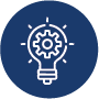 icon representing the concept of innovation or a creative idea